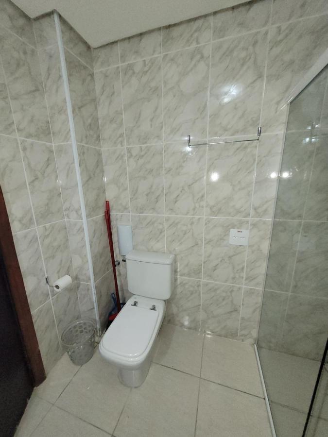 Flat Completo Novo A 350M Da Praia Com Piscina São Vicente Exterior foto
